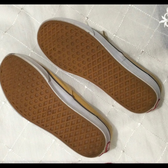VANS Classic sneakers Yellow Women Size 6.5 Men Size 5.0 - Picture 4 of 7